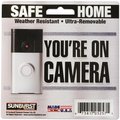 Sunburst Systems Decal You're On Camera 5 in x 5 in 5257